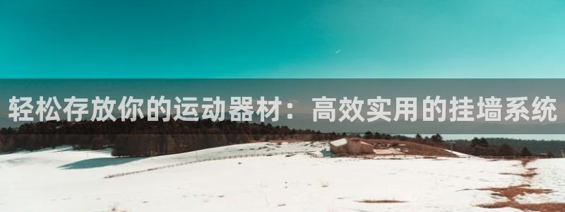 BWIN体育官方正版app开户：轻松存放你的运动器材：高效实